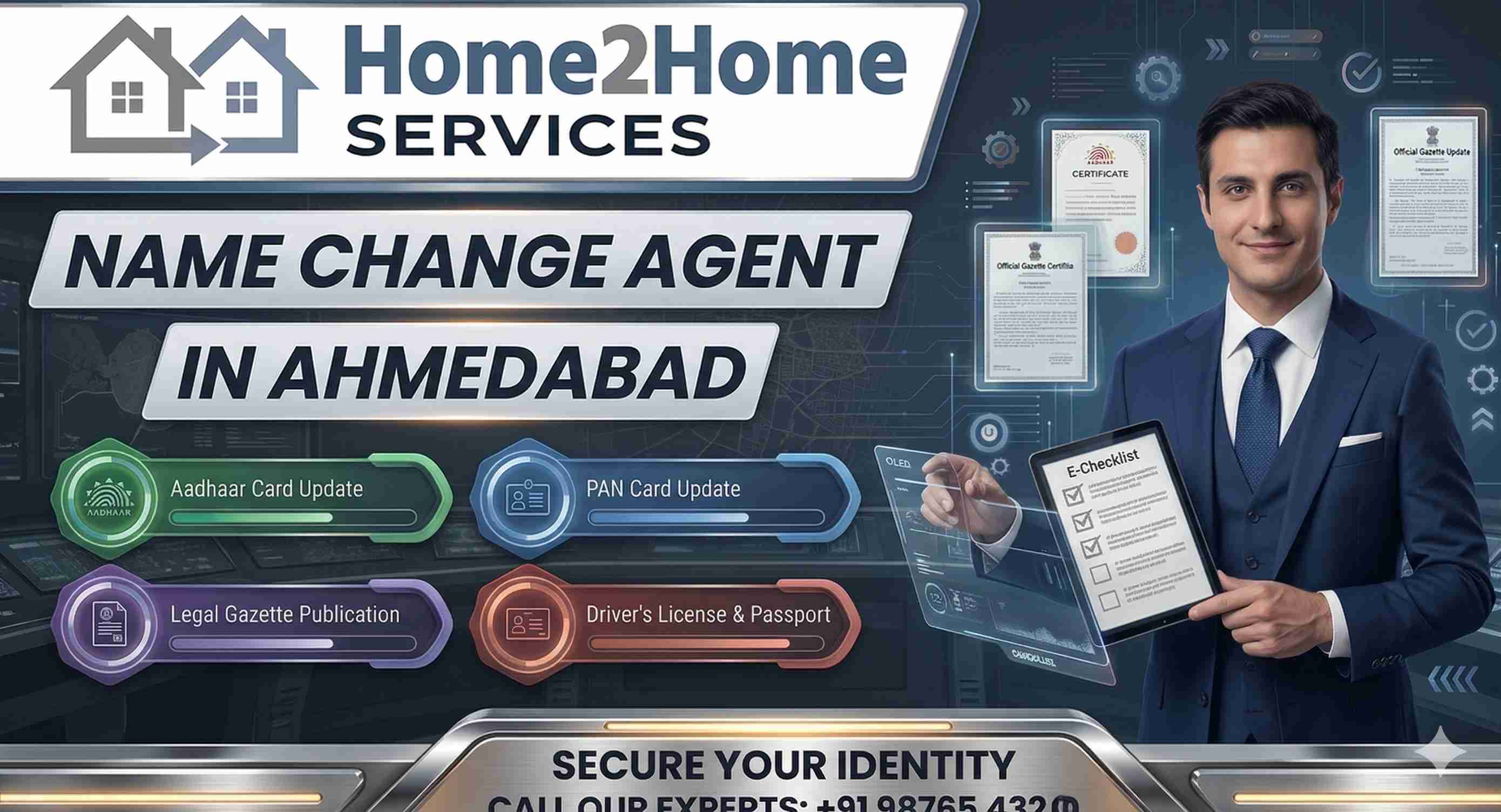 Name Change Agent in Ahmedabad